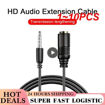 1~10BUC DC Cablu de Extensie Conectorul cablului de 1m 2m 5m 10m 20m Cablu de Alimentare Adaptor de 5.5mmx2.1mm Pentru Benzi cu LED-uri de Lumină aparat de Fotografiat CCTV