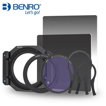 Benro Master 75mm Filter Holder Set 67mm SD CPL GND8(0.9) MOALE ND16 ND filte lens hood filte sac