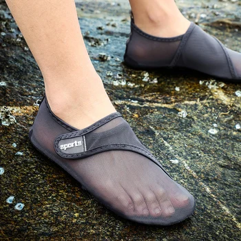 De Dimensiuni Mari I 36-49 Unisex Apă Pantofi Pentru Bărbați Pentru Femei Beach Plasă Amonte Aqua Pantofi Iute Uscat Râu Mare, Scufundări, Înot Adidași