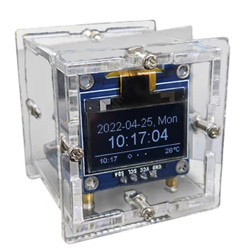 ESP8266 Electronice DIY Kit Mini Ceas cu Display OLED Conecta cu Coajă DIY Lipit de Proiect