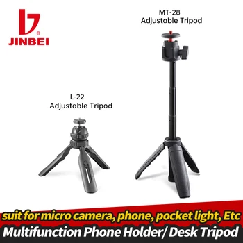 JINBEI L-MT 22-28 Trepied Caracatiță Flexibil Suport aparat de Fotografiat Telefon Masă de Birou Mini Smartphone Dslr Portabil cu Suport 1/4