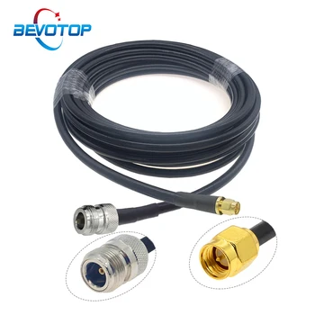 N Potrives la SMA Conector de sex Masculin 5D-FB Cablu Coaxial RF Pigtail Cablu Adaptor 5DFB 50Ohm RF de Extensie Jumper Cablu de 1m 5m 10m 20m 30m